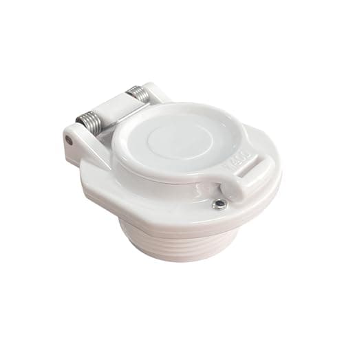 iFJF W400BWHP Vacuum Safety Lock VAC Lock Replacement for Pool Cleaners Replace GW9530 Safety Wall Accessories Free Rotating White