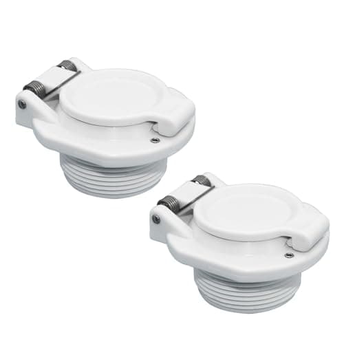 Ebrmeiwo 2 Pcs W400BWHP Vacuum Safety Lock, Swimming Pool Wall Accessory Replacement, for Pool Suction Cleaners