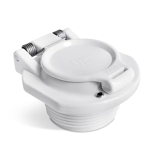 W400BWHP Free Rotating Vacuum Lock Safety Wall Accessory Replacement for Hayward Navigator Pool Cleaners（White）