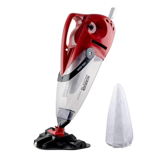 POOL BLASTER Pulse XL 350 Cordless Pool Vacuum, up to 60 Min Runtime, XL Capacity, for Above Ground & Inground Pool, Automatic On/Off Water Sensor, Premium Swimming Pool Cleaner, Handheld Rechargeable