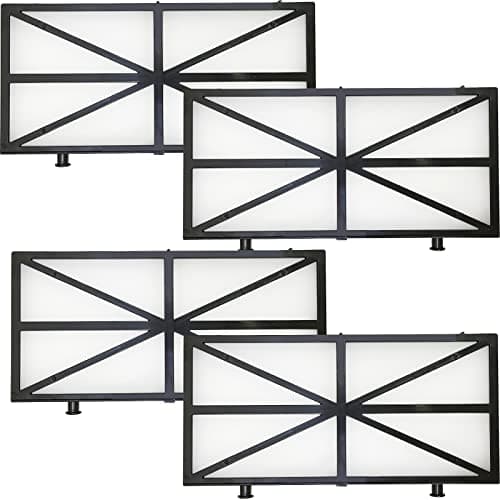 9991408-R4 Pool Filter Replacement Parts Compatible with Dolphin Robotic Pool Cleaners DX6, Triton, Edge, Wave 75, Deluxe 5, Prowler 830, DX5+S, Deluxe 4 Part Number: 9991408-R4 4 Pack