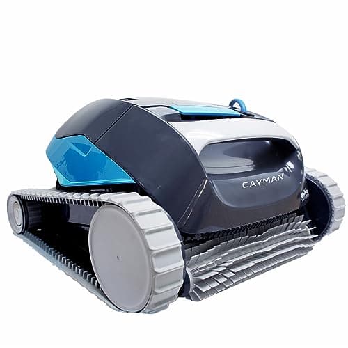 Dolphin Cayman Automatic Robotic Pool Cleaner (2026 Model) — Programmable Weekly Timer, Wall Climbing, Massive Top-Load Filter Bin, HyperBrush — for In-Ground & Above Ground Swimming Pools up to 33FT