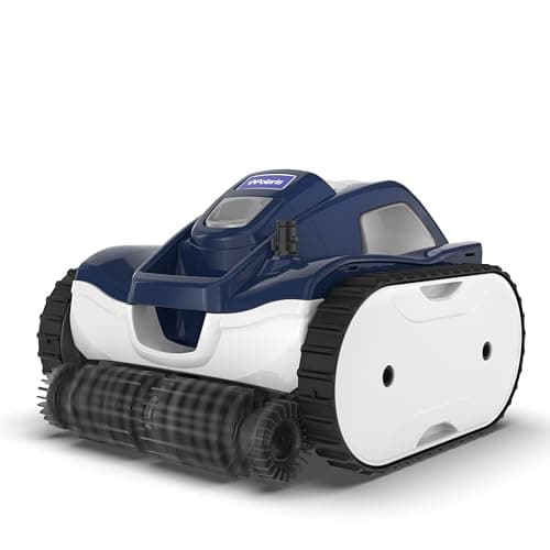 Polaris Quattro T2 Pressure Side Pool Cleaner for Inground Pools | Wall-Climbing TankTrax, Dual-Stage Filtration, & Active Scrubbing Brushes for Inground Pools up to 70 FT