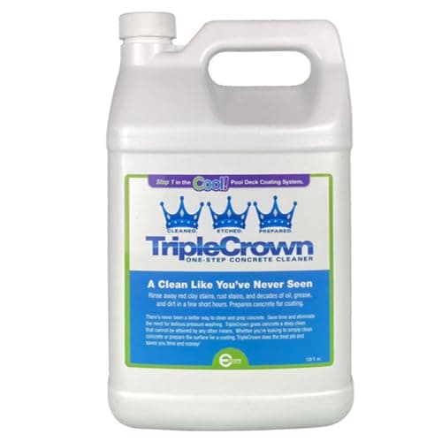 Encore Triple Crown Concrete Pool Deck Cleaner - 1 Gallon