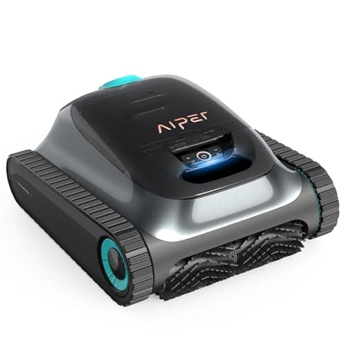 Aiper Scuba S1 Robotic Pool Cleaner – 4500GPH Suction, Wall & Waterline Cleaning, 4 Modes, Smart Wavepath Navigation, 150-Min Runtime, Pool Vacuum for Inground Pools