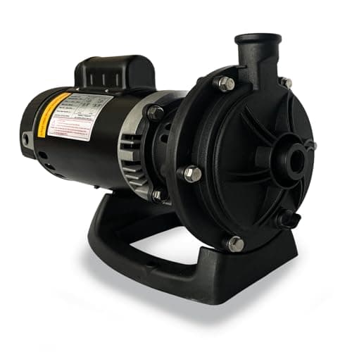 PB4-60 Booster Pump 3/4 HP with 60 Hz, Replacement Pump Compatible with Polaris Side Pool Cleaners Vac-Sweep 280, 380, 480, 3900, 180 Series, 115/230V with Hose & Fittings Included