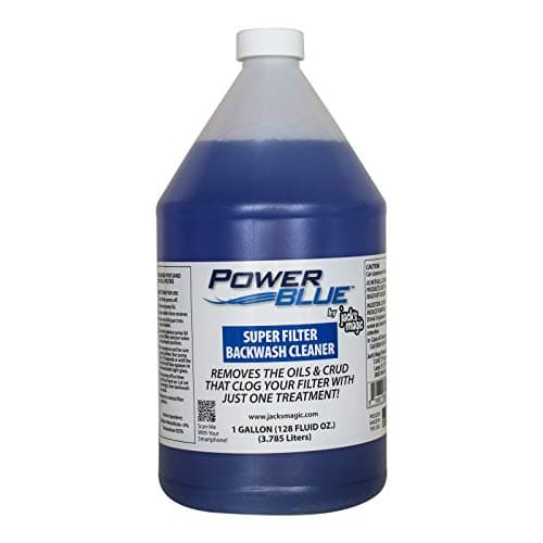 Jack's Magic Power Blue Filter Backwash Cleaner for sand filters Size: 1 Gallon