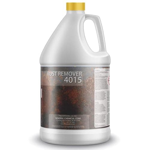 DeckGeneral Rust Remover 4015 All Surface Rust Stain Eliminator, Concrete Cleaner, Effective Oxidation Clean Up for Driveways, Walkways, Swimming Pools, Brick, Pavements and More (1 Gallon)