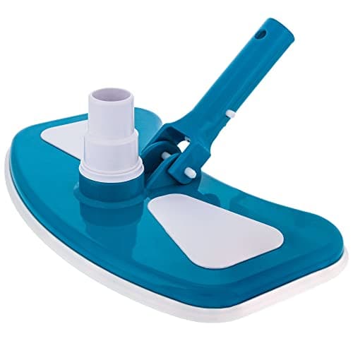 Pool Vacuum for Above Ground Pool with a Telescopic Pole, Running time up to 1H, T403 Handheld Rechargeable Pool Cleaner with Powerful Suction up to 18.5 gallons/min, Ideal for Leaves, Debris