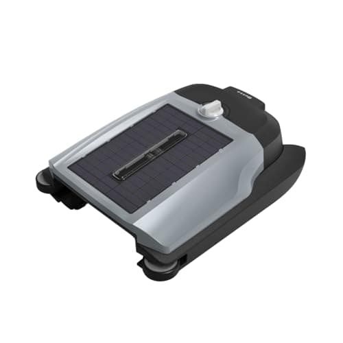 Betta Flex Solar-Powered Robotic Pool Skimmer – Cordless with Dual Cleaning Modes, Soft-Touch Pool Protection. Compatible with Infinity Edge, In-Ground & Above-Ground Pools (Grey)