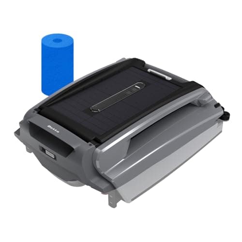 Betta SE Plus – Solar-Powered Robotic Pool Skimmer with Dual Charging Options, 24/7 Continuous Cleaning BatteryPower, Anti-Stuck Foam Noodle, and Shallow Water Safeguard