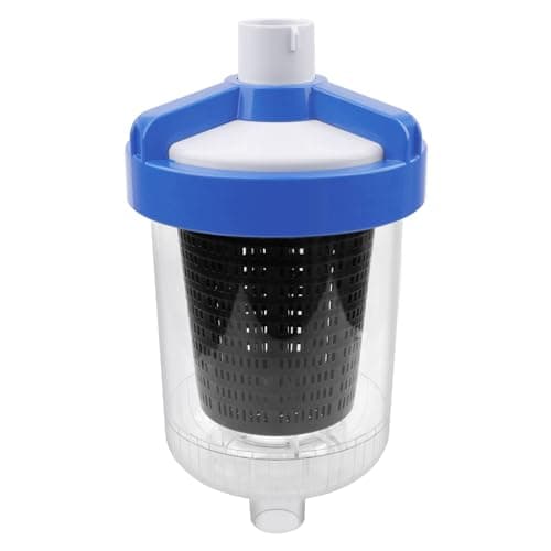 Zodiac Genuine Parts Cyclonic Leaf Catcher, Connects to Suction-Side Pool Cleaners to Capture Leaves & Other Debris, Universal Hose Connection Included