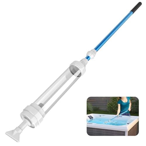 6250 Paradise Power Spa Vacuum for Hot Tub,No Pumping,Batteries,Portable Hot Tub Vacuum Spa Vac Cordless,Handheld Pool Vacuums Sucks Up Rocks, Leaves,Coins, Sand,Debris and Other Small Objects