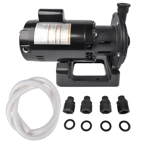 Weonefit PB4-60 Pool Booster Pump 3/4 HP Replacement for Polaris 180 280 380 480 3900 Pressure Side Pool Cleaners, 115V/230V, 60Hz, 60 PSI, 0.55KW | 180-480, PB460