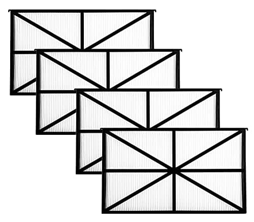 SUNRRA Ultra Fine Filter Compatible with TigerShark, SharkVac & AquaVac Robotic Pool & Tub Cleaner Robots, Part# RCX70101PAK2, Pleated Pool Cleaner Replacement Part, 4 Packs