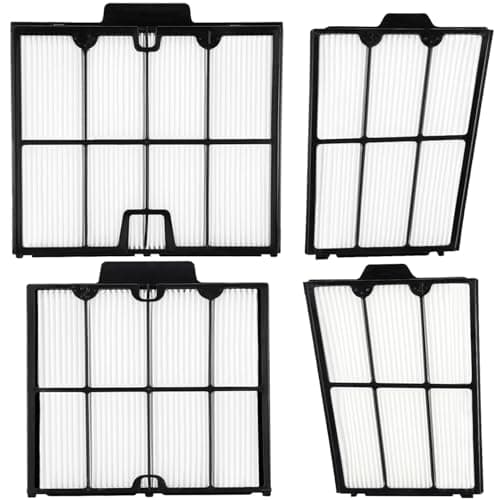 Yinage 9991467-R4 Ultra Fine Filter Panels Replacement Part Kit Fit for Maytronics Dolphin Active 20 30 40 60,Proteus DX4,S200 S300 S400,T35, Triton PS Pool Cleaner 4Pack
