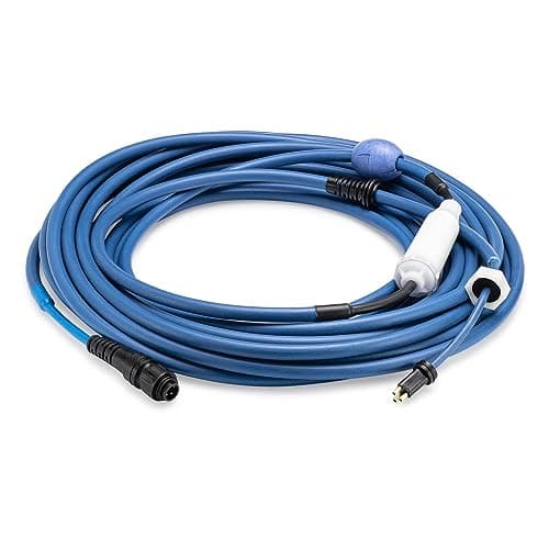 Dolphin Genuine Replacement Part — Durable 60 FT Blue Cable with Swivel for Tangle-Free Operation — 99958821-DIY