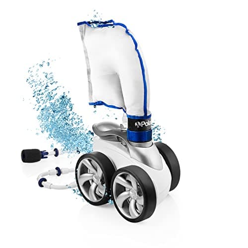 Polaris Vac-Sweep P39 Pressure Inground Pool Cleaner, Triple Jet Powered, with a Dual Chamber SuperBag for Debris
