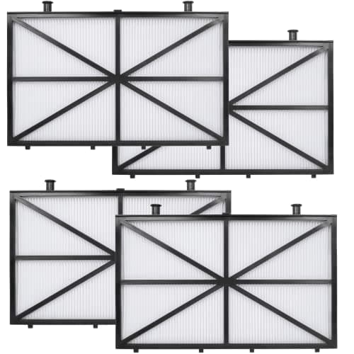 Fil-fresh Robotic Pool Cleaner Filters, Replaces for Dolphin M400/M500 & Nautilus CC Plus Ultra Fine Cartridge Filter Panels, Part Number 9991432-R4, Pack of 4