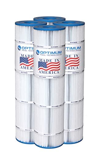 Optimum Pool Technologies® Pool Filter 4-Pack, Compatible Replacement for Pentair® Clean & Clear Plus 420 178584, R173576, Unicel C-7471, Pleatco PCC105, & Filbur FC-FC-6470, FC-1977 Filter Cartridges