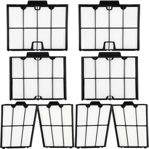 Yinage 9991467-R4 Ultra Fine Filter Panels Replacement Part Kit Fit for Maytronics Dolphin Active 20 30 40 60,Proteus DX4,S200 S300 S400,T35, Triton PS Pool Cleaner 8Pack