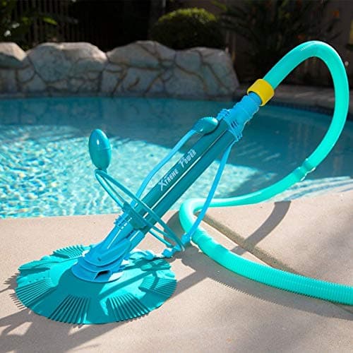 XtremepowerUS Automatic Pool Cleaner Sweeper Vacuum-Generic Pool Cleaner Sweep High Flow Suction In-Ground Pool with Hose Set (Pool Cleaner Set)