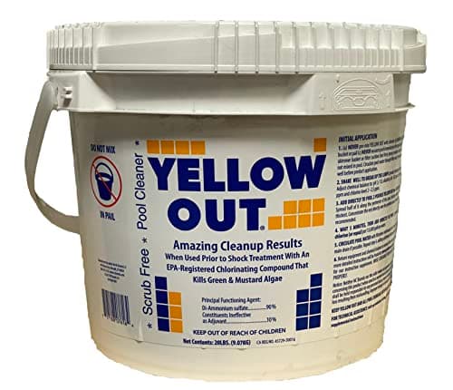 Coral Seas Yellow Out Pool Sanitizer, 20 lbs